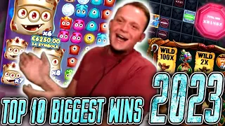 Top 10 Biggest Slot Wins of 2023!